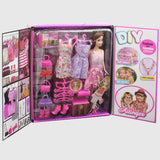 Girl's Fashion Stylish Doll With Dresses and Accessories - Ourkids - OKO