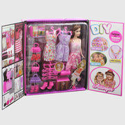 Girl's Fashion Stylish Doll With Dresses and Accessories - Ourkids - OKO