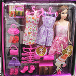 Girl's Fashion Stylish Doll With Dresses and Accessories - Ourkids - OKO