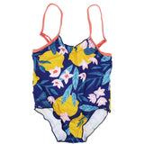 Girl's One-Piece Flowery Swimsuit - Ourkids - Global