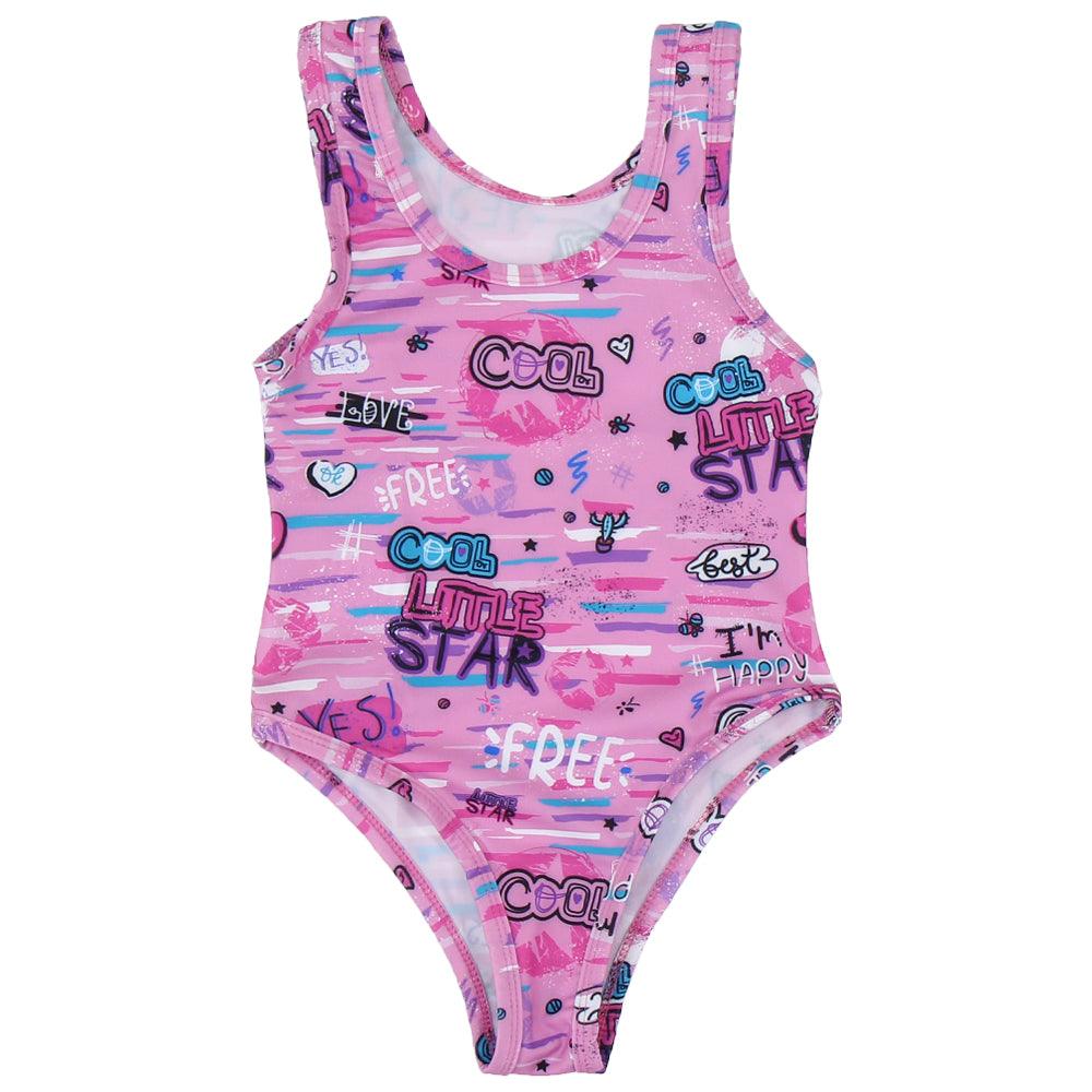 Girl's One-Piece Swimsuit - Ourkids - I.Wear