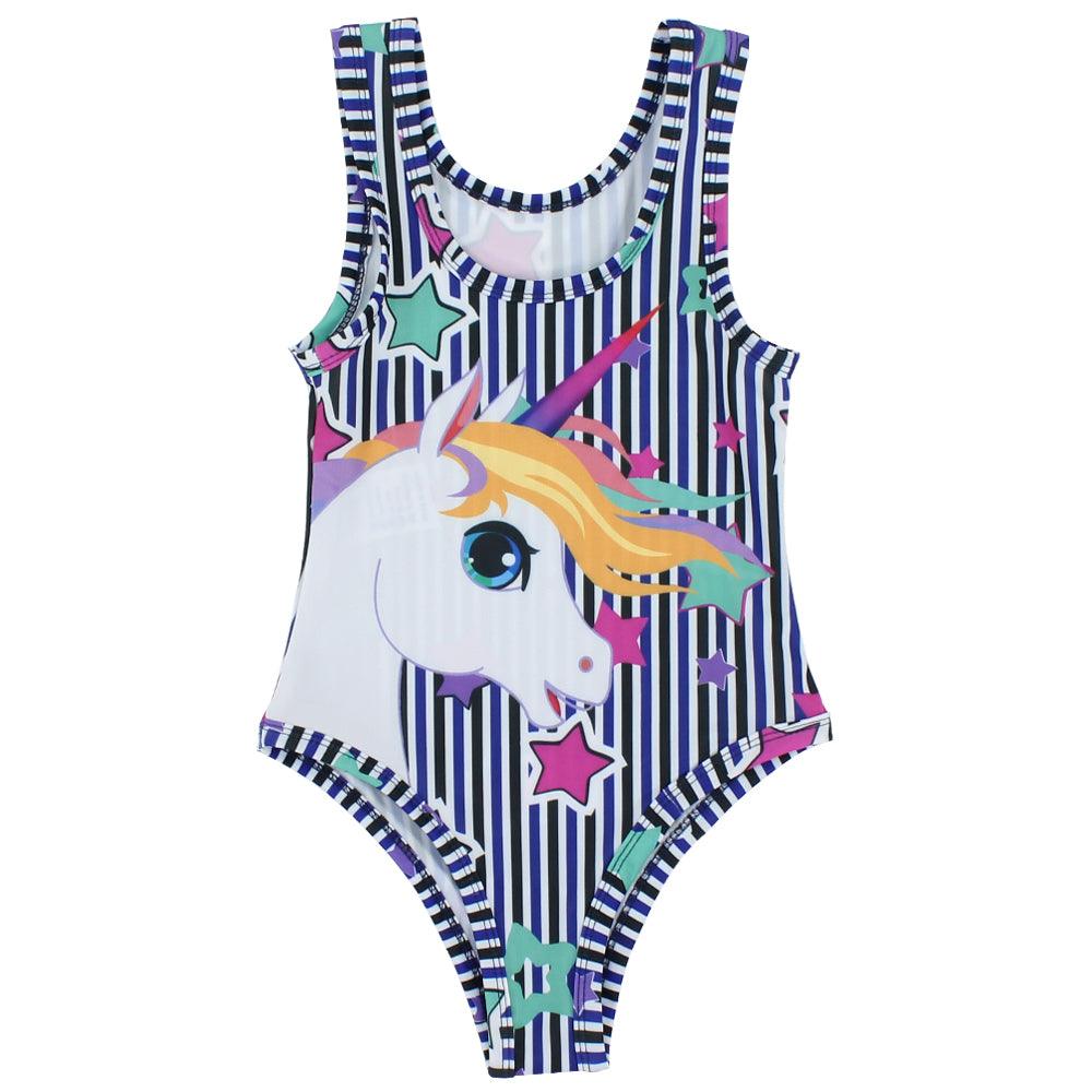 Girl's One-Piece Swimsuit - Ourkids - I.Wear