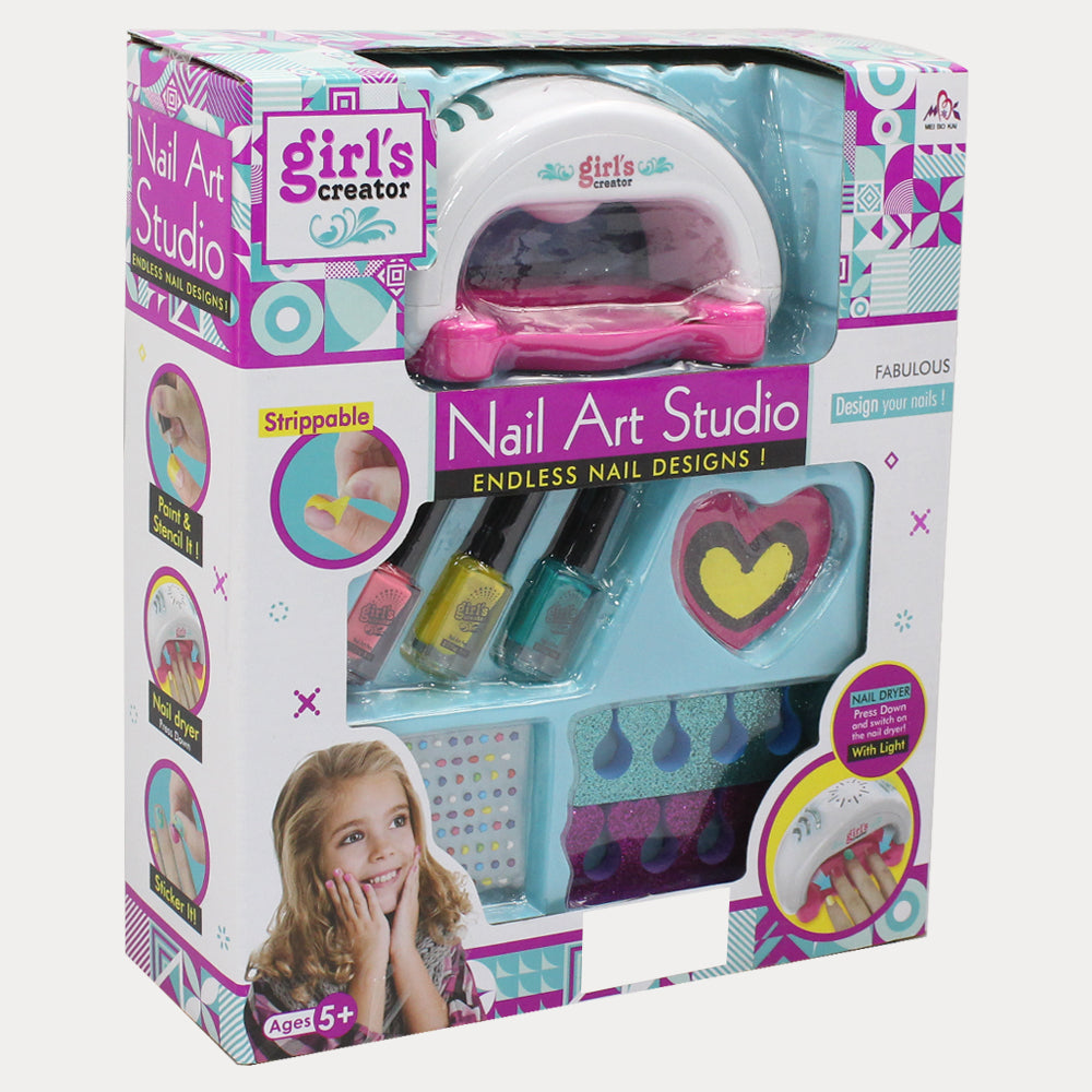 Girls Creator Nail Art Studio Toy - Ourkids - OKO