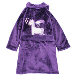 Girls' Fleeced Robe - Ourkids - Ourkids