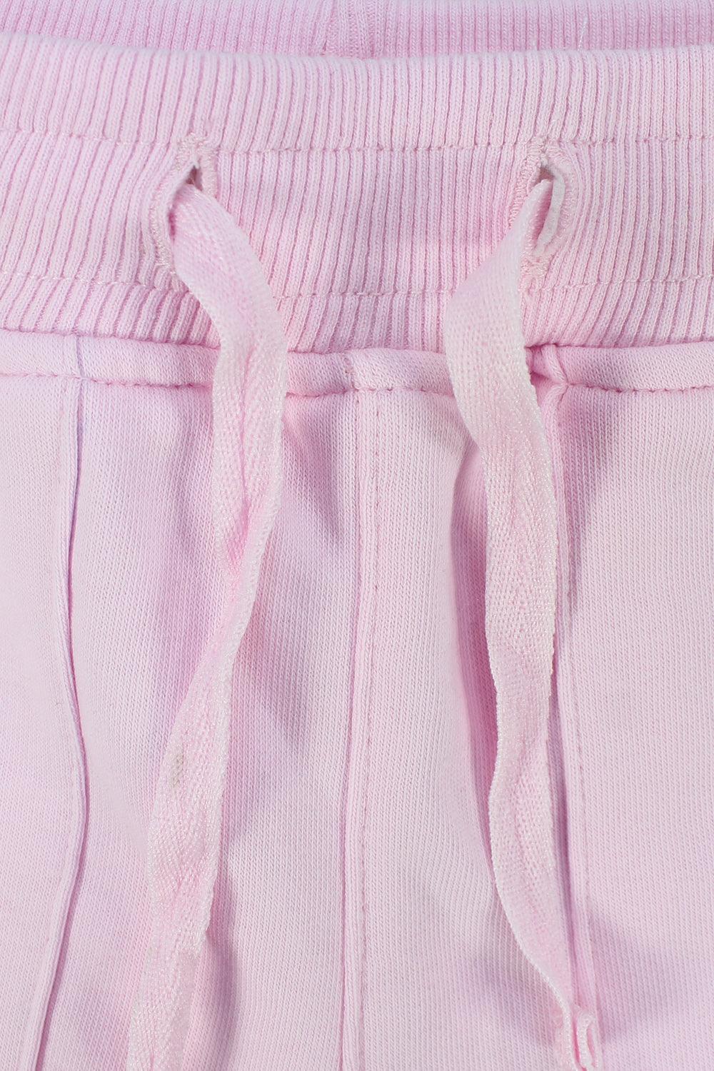 Girls' Pink Comfy Shorts - Ourkids - Playmore