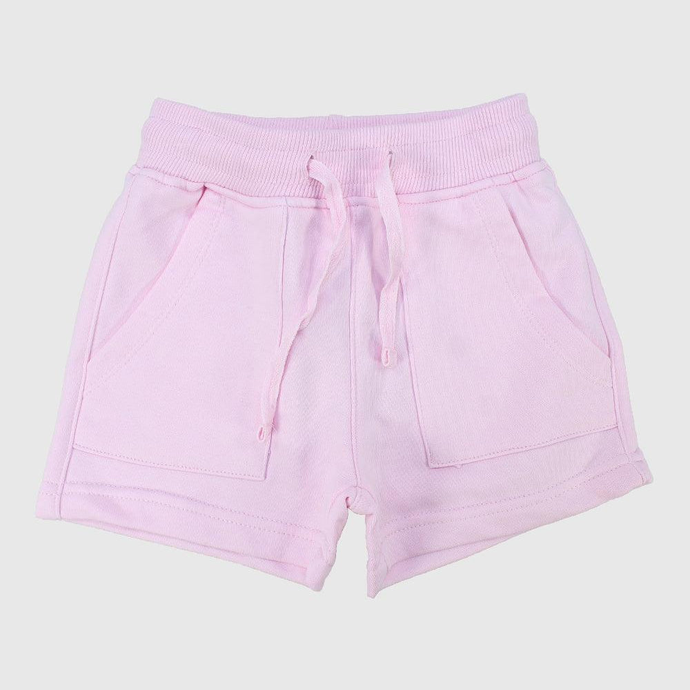 Girls' Pink Comfy Shorts - Ourkids - Playmore