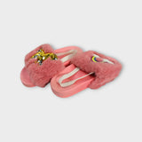 Girls' Slides With Fur - Ourkids - Cubs