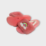 Girls' Slides With Fur - Ourkids - Cubs