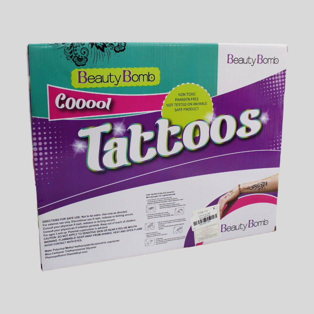 Girls Tattoo Set With Tattoo Pen - Ourkids - OKO