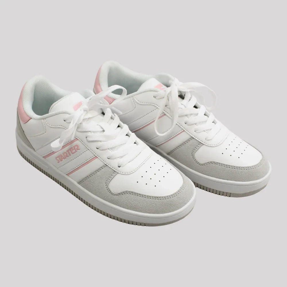 Girls white tennis shoes sales