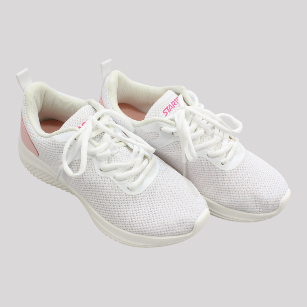 Girls' White Sneakers - Ourkids - Zarzour