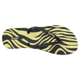 Girls' Yellow Tiger Flip-Flops - Ourkids - PUZZLE