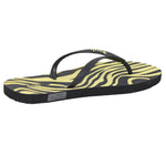 Girls' Yellow Tiger Flip-Flops - Ourkids - PUZZLE