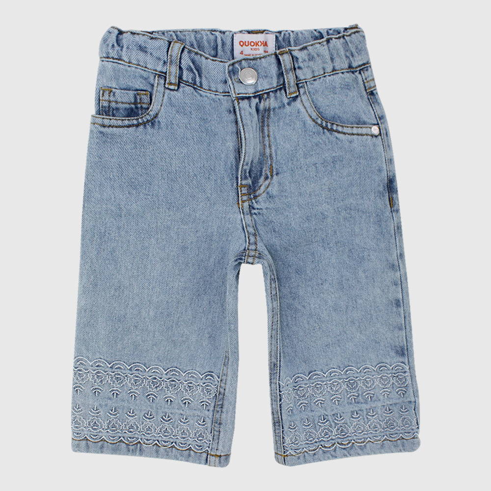 Girly Jeans Pantacourt - Ourkids - Quokka