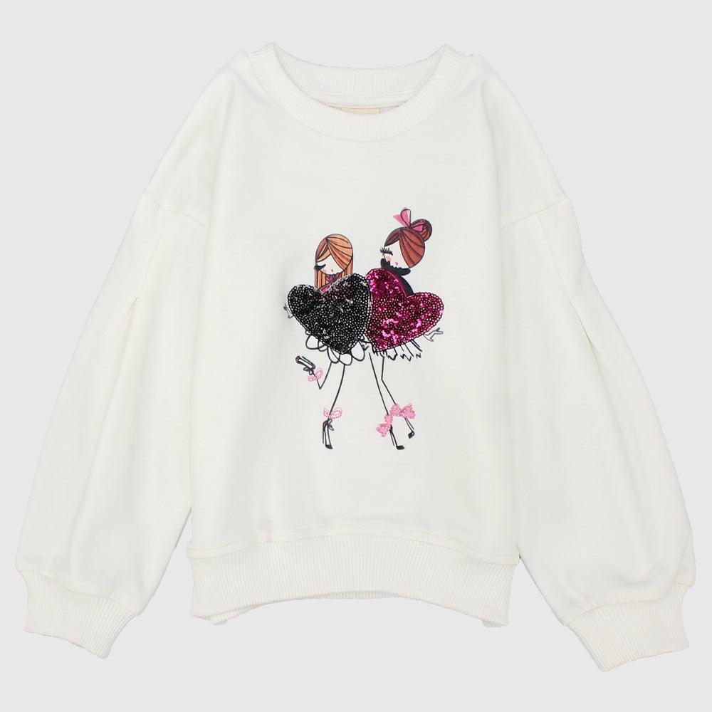 Girly Long-Sleeved Sweatshirt - Ourkids - Quokka