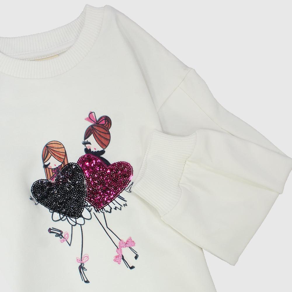 Girly Long-Sleeved Sweatshirt - Ourkids - Quokka