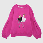 Girly Long-Sleeved Sweatshirt - Ourkids - Quokka