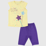 Glittery Stars Sleeveless Pajama - Ourkids - JOKY