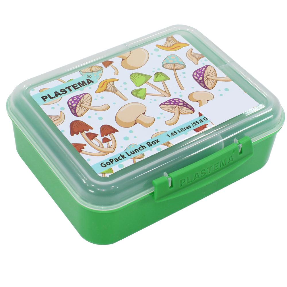 Go Pack Lunch Box 1.65 L - Green - Ourkids - Plastema
