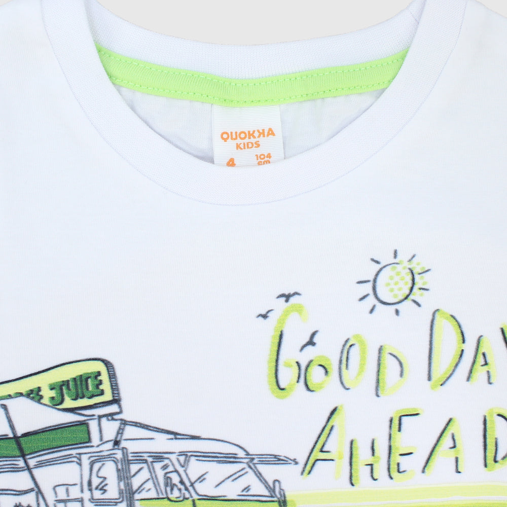 Good Days Short-Sleeved T-Shirt - Ourkids - Quokka