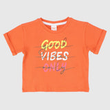 Good Vibes Short-Sleeved T-Shirt - Ourkids - Quokka