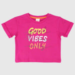 Good Vibes Short-Sleeved T-Shirt - Ourkids - Quokka