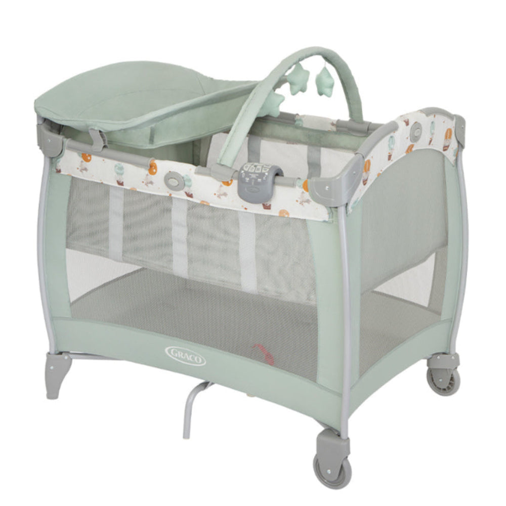 Graco Contour Electra Bassinet Travel Cot with Changing Table