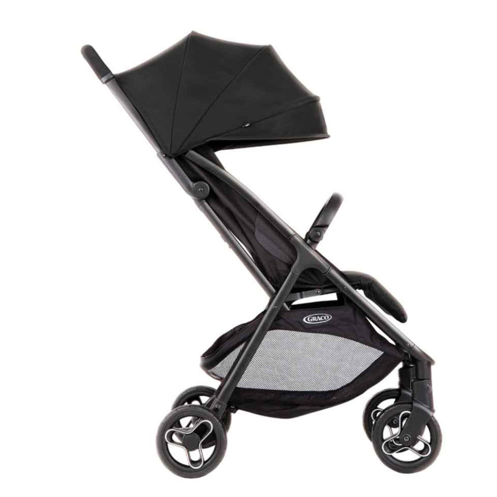 Graco Myavo Travel System Quick-folding Stroller and Infant Car Seat – Black