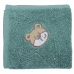 Green Burp Cloth - Ourkids - Papillion