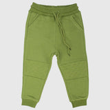 Green Fleeced Sweatpants - Ourkids - Ourkids