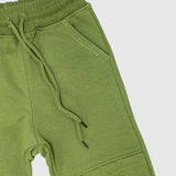 Green Fleeced Sweatpants - Ourkids - Ourkids