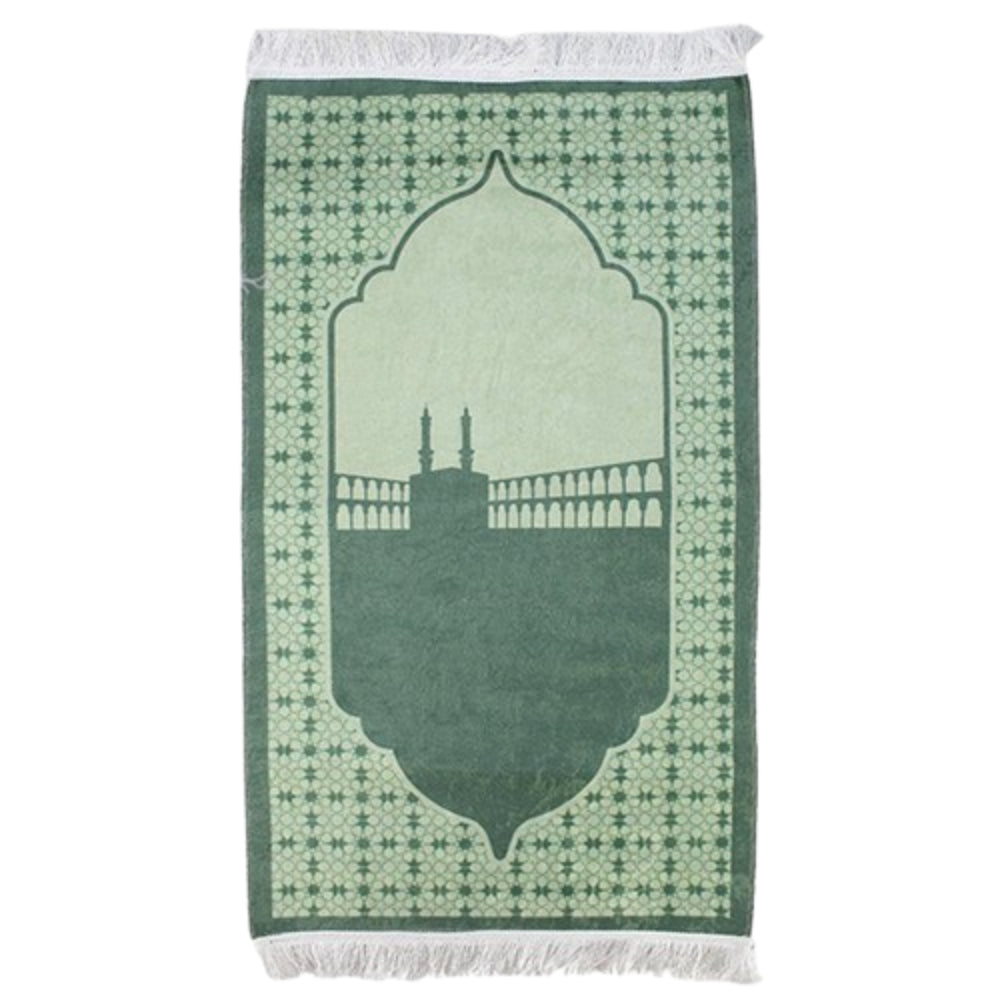 سجادة صلاة خضراء