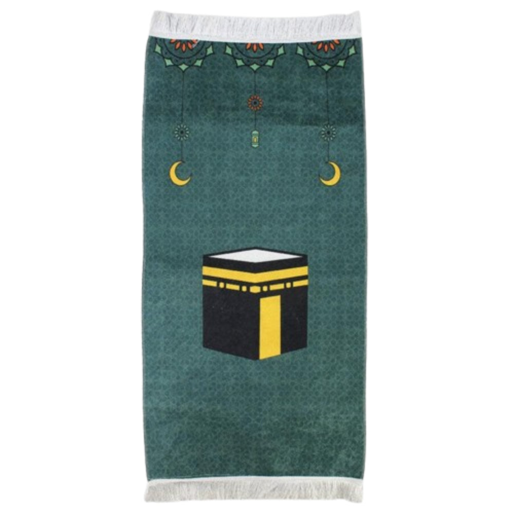 سجادة صلاة خضراء