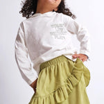 Green Ruffled Skirt - Ourkids - Playmore