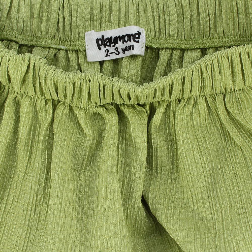 Green Ruffled Skirt - Ourkids - Playmore