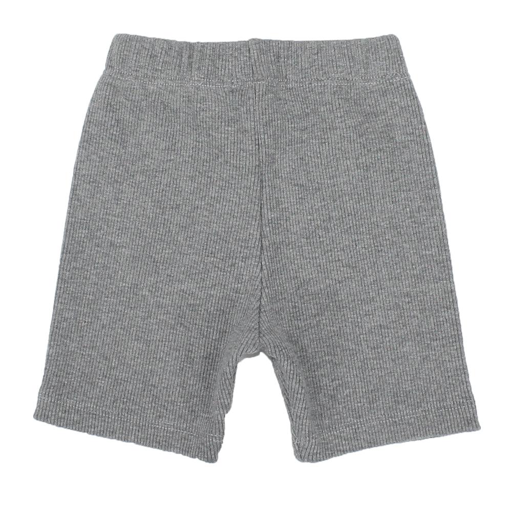 Grey Biker Shorts - Ourkids - Playmore