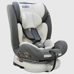 Grey isofix 360 Car Seat - Ourkids - Kidilo