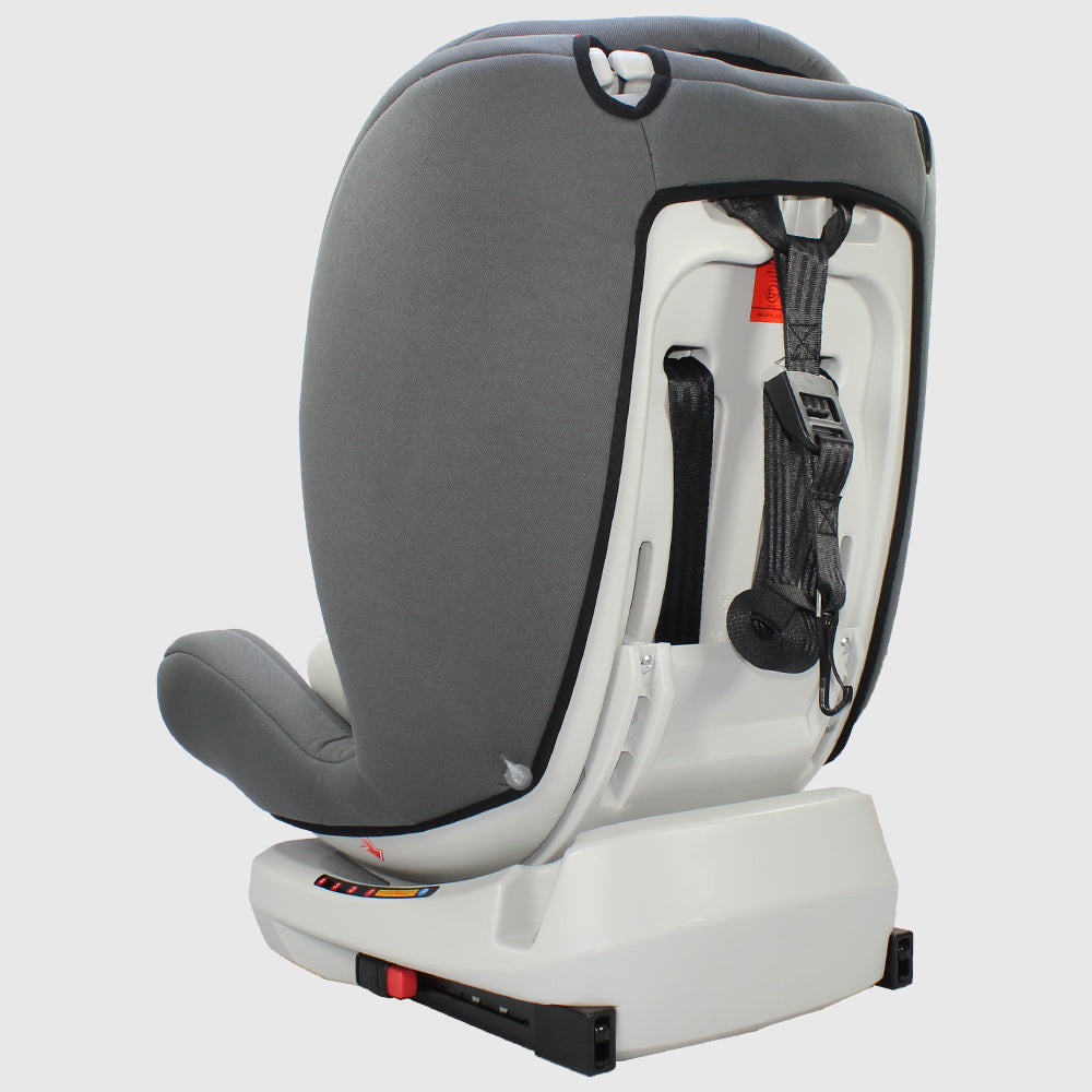 Grey isofix 360 Car Seat - Ourkids - Kidilo