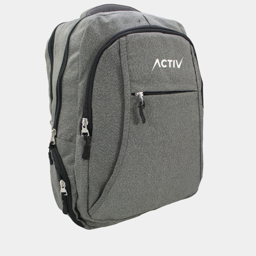 Grey Laptop Backpack - Ourkids - Activ