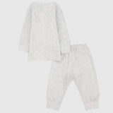 Grey Long-Sleeved Thermal Underwear Set - Ourkids - Junior
