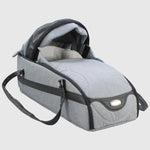 Grey Petit Bebe Carry Cot Premium - Ourkids - Petit Bebe