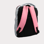 Grey/Pink Laptop Backpack - Ourkids - Activ