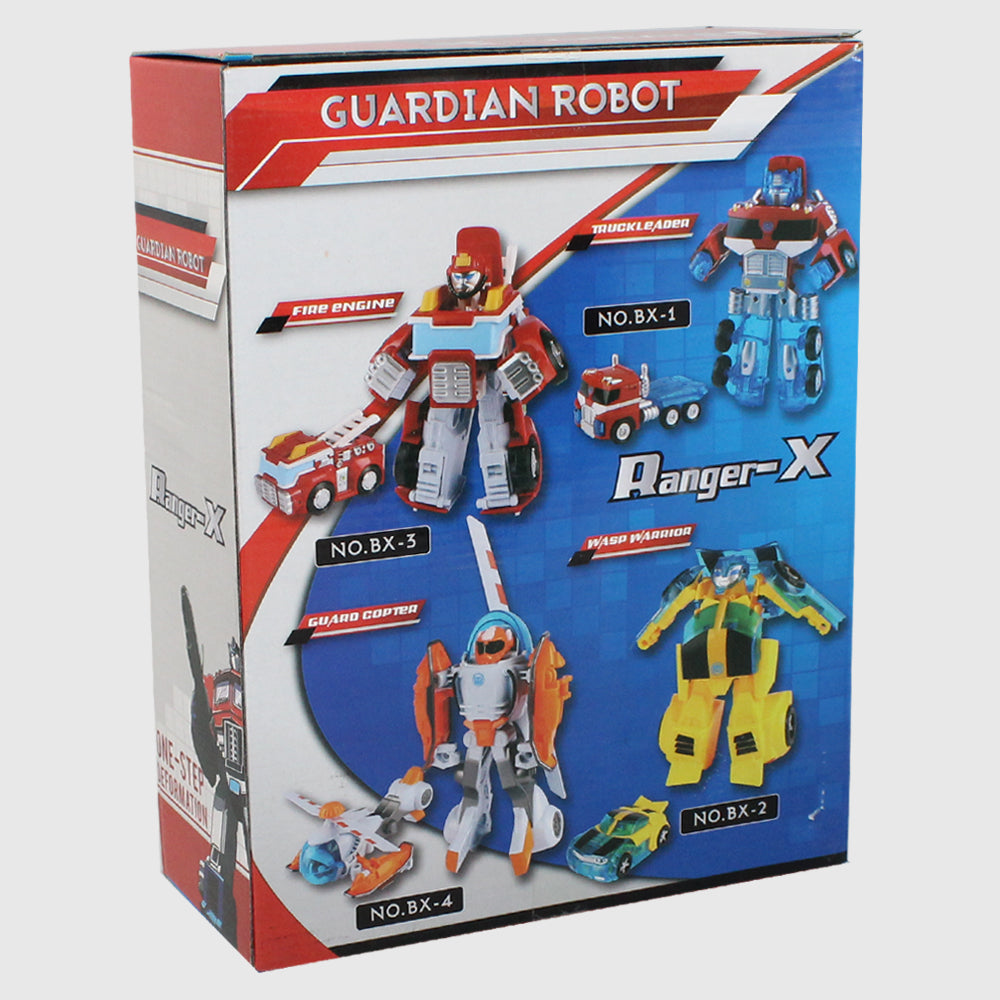 Guardian Robot Truck Hunter Ranger-X (Fire Engine) - Ourkids - OKO