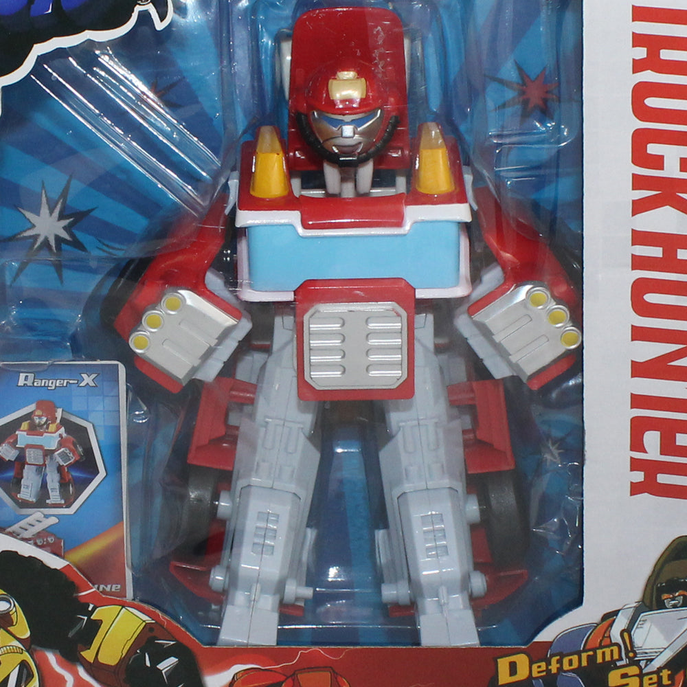 Guardian Robot Truck Hunter Ranger-X (Fire Engine) - Ourkids - OKO