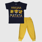 Hakuna Matata Short-Sleeved Pajama - Ourkids - JOKY