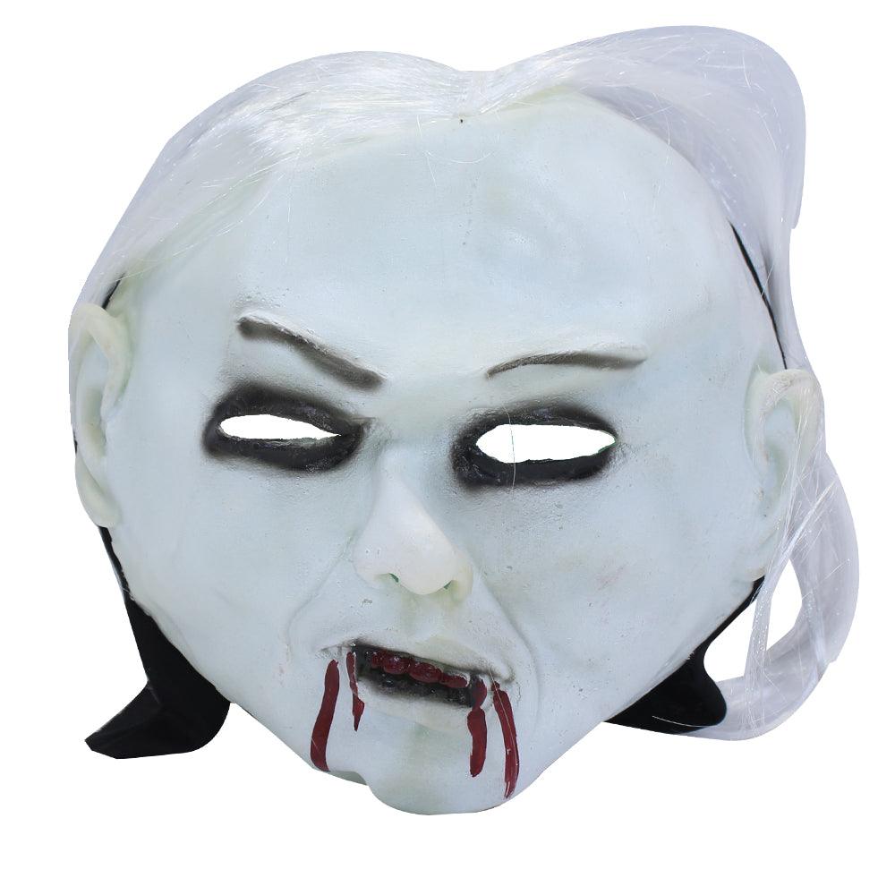 Halloween Leather Mask White - Ourkids - HUN
