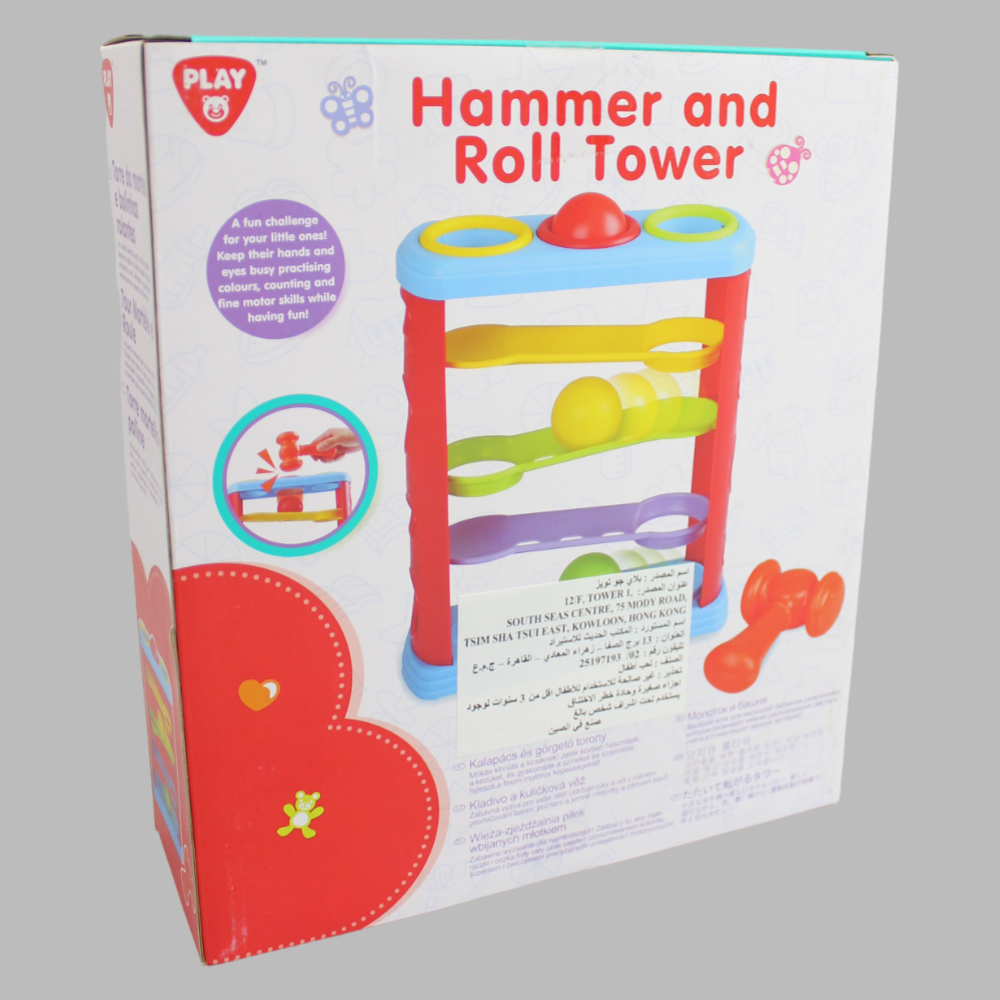 Hammer and Roll Tower - Ourkids - PlayGo