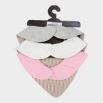 Happiness Bib (Pack Of 3) - Ourkids - Cherries