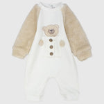 Happy Bear Footless Onesie - Ourkids - Berceau