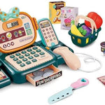 Happy Shopping – Cash Register Play Set With Light And Sound - Ourkids - Milano